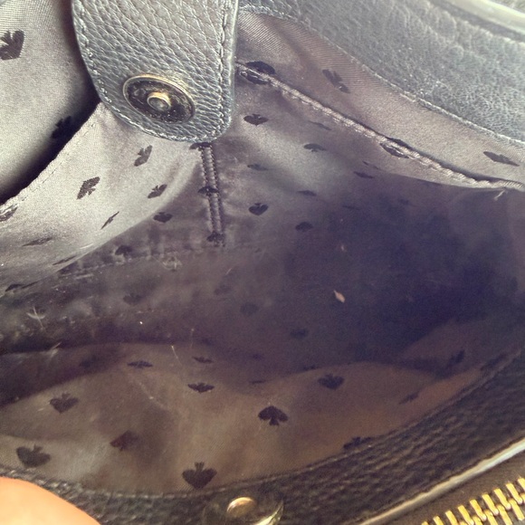 Kate Spade New York Jackson Medium Triple Compartment Satchel in Black Leather - Picture 7 of 11